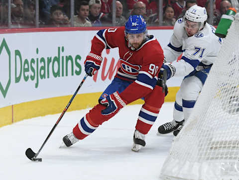 MONTREAL, QC – APRIL 2: Tomas Tatar #90 (Photo by Francois Lacasse/NHLI via Getty Images)