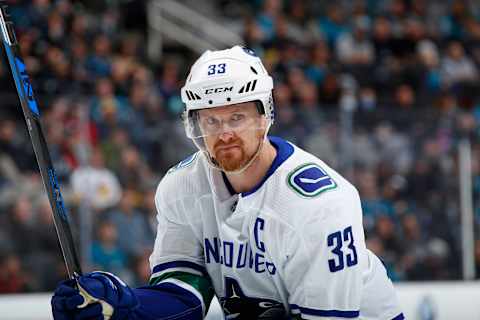 Vancouver Canucks, Henrik Sedin #33 (Photo by Rocky W. Widner/NHL/Getty Images)