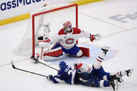 Jun 30, 2021; Tampa, Florida, USA; Montreal Canadiens  Mandatory Credit: Douglas DeFelice-USA TODAY Sports