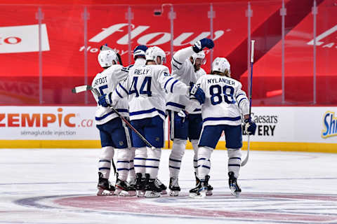 MONTREAL, QC – MAY 24: William Nylander #88 of the Toronto Maple Leafs   (Photo by Minas Panagiotakis/Getty Images)