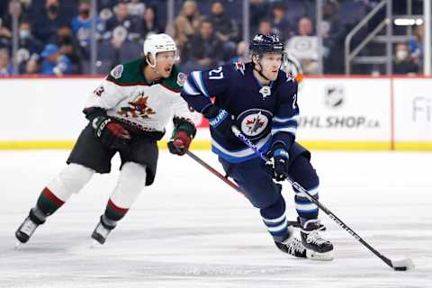 Winnipeg Jets, Nikolaj Ehlers (27). Mandatory Credit: James Carey Lauder-USA TODAY Sports