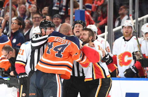 EDMONTON, AB – OCTOBER 4 2017: (Photo by Andy Devlin/NHLI via Getty Images)