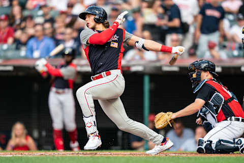 Despite fans’ demands for his promotion to the majors, Bohm will need to produce first. Photo by Brace Hemmelgarn/Minnesota Twins/Getty Images.