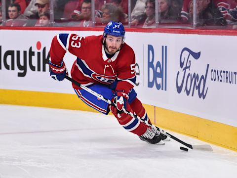 MONTREAL, QC – JANUARY 02: Victor Mete Montreal Canadiens. (Photo by Minas Panagiotakis/Getty Images)