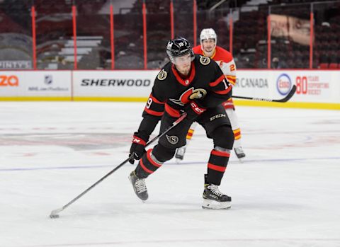 Drake Batherson #19 of the Ottawa Senators (Photo by Matt Zambonin/Freestyle Photography/Getty Images)