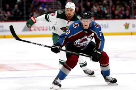 DENVER, CO – SEPTEMBER 24: Nathan MacKinnon