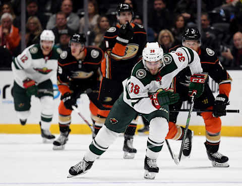 Ryan Hartman #38 of the Minnesota Wild (Photo by Harry How/Getty Images)