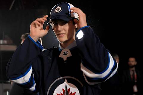 Domenic DiVincentiis, Winnipeg Jets. (Photo by Bruce Bennett/Getty Images)