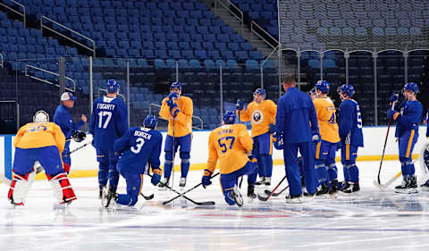 The Buffalo Sabres. (Photo by Kevin Hoffman/Getty Images)