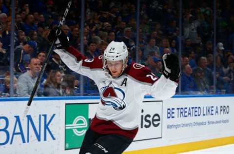 ST. LOUIS, MO – MARCH 15: Nathan MacKinnon