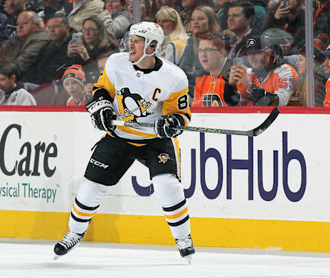 PHILADELPHIA, PA – JANUARY 02: Sidney Crosby