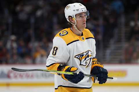 Kyle Turris #8 of the Nashville Predators (Photo by Matthew Stockman/Getty Images)