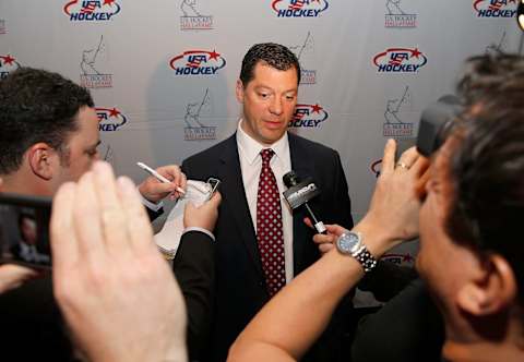 Bill Guerin, General Manager of the Minnesota Wild (Photo by Gregory Shamus/Getty Images)