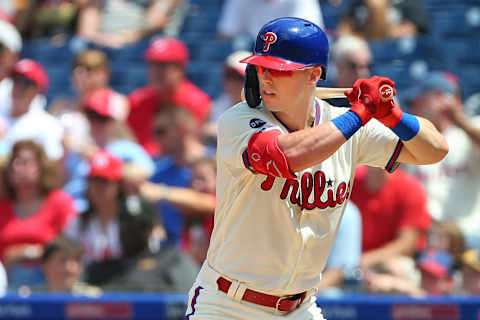 Is Dickerson the leadoff man to ignite the Phillies offense since Cutch went down? Photo by Rich Schultz/Getty Images.