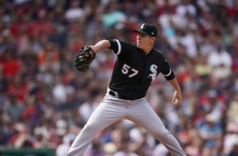 BOSTON, MA – JUNE 10: Jace Fry #57 of the Chicago White Sox pitches in the bottom of the seventh inning of the game against the Boston Red Sox at Fenway Park on June 10, 2018 in Boston, Massachusetts. (Photo by Omar Rawlings/Getty Images)