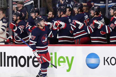 Winnipeg Jets, Nikolaj Ehlers #27, (Mandatory Credit: James Carey Lauder-USA TODAY Sports)