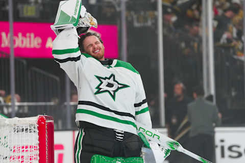 Dallas Stars goaltender Jake Oettinger