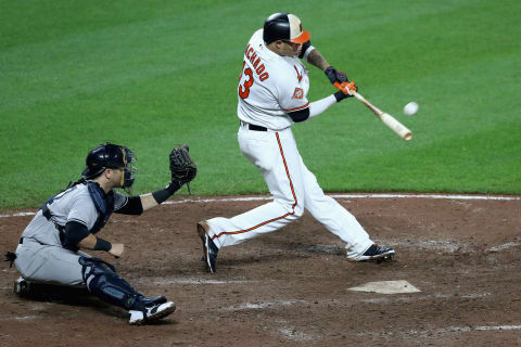 Most teams will wait a year before actively pursuing Machado. Photo by Rob Carr/Getty Images.