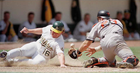 Jason Giambi, star of the 2001 Oakland Athletics (JOHN G. MABANGLO/AFP via Getty Images)