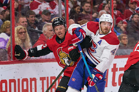 OTTAWA, ON – FEBRUARY 22: Paul Byron Montreal Canadiens (Photo by Jana Chytilova/Freestyle Photography/Getty Images)