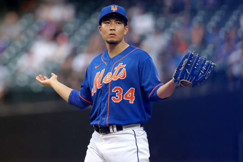 Mets free agent signee Kodai Senga.  Brad Penner-USA TODAY Sports