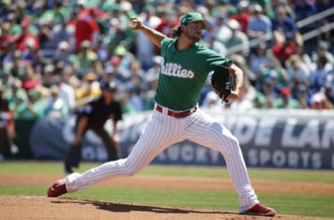 Will the Luck of the Irish Be with Nola for an Entire Season? Photo by Kim Klement – USA TODAY Sports.