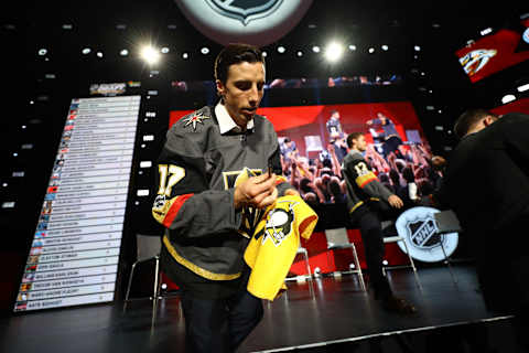 Marc-Andre Fleury. (Photo by Bruce Bennett/Getty Images)