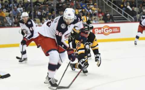 Columbus Blue Jackets right wing Kirill Marchenko (86) Mandatory Credit: Philip G. Pavely-USA TODAY Sports