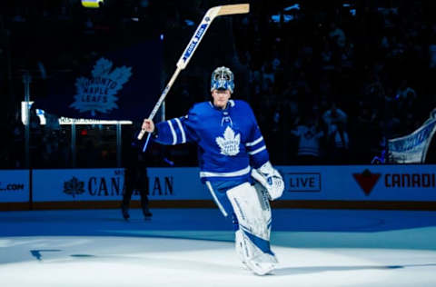 TORONTO, ON – FEBRUARY 20: Frederik Andersen