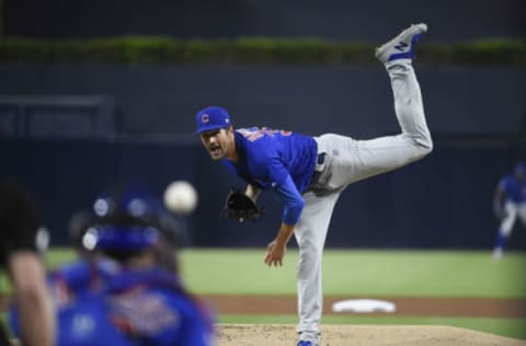 Former Phillie Hamels will now be a divisional foe. Photo by Denis Poroy/Getty Images.