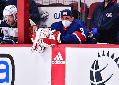 Goaltender Carey Price #31 of the Montreal Canadiens. (Photo by Minas Panagiotakis/Getty Images)