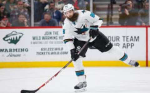 Mar 5, 2017; Brent Burns (88) (Brad Rempel-USA TODAY Sports)