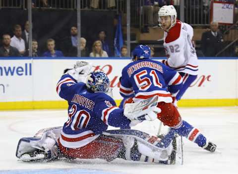 NEW YORK, NY – OCTOBER 08: Henrik Lundqvist