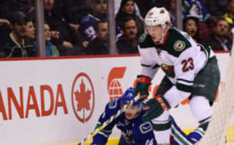 NHL: Minnesota Wild at Vancouver Canucks