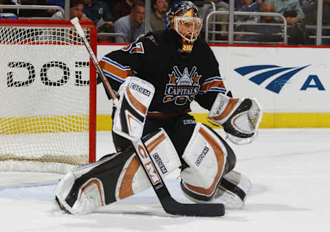 Olaf Kolzig, Washington Capitals (Photo by Mitchell Layton/Getty Images)