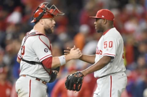 Neris Likes Celebrating Victories. Photo by Mitchell Layton/Getty Images.