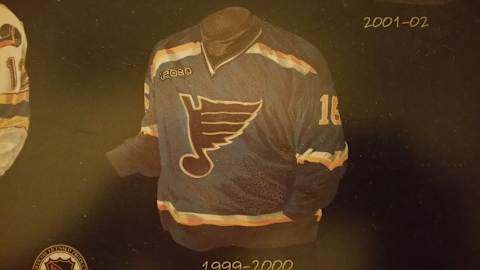 1999-2000 St. Louis Blues jersey