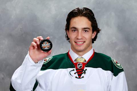 Louis Belpedio (Photo by Jeff Vinnick/NHLI via Getty Images)