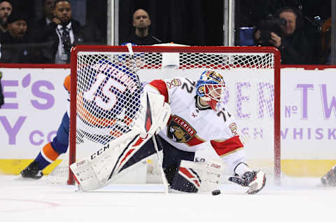 Sergei Bobrovsky #72 of the Florida Panthers (Photo by Al Bello/Getty Images)