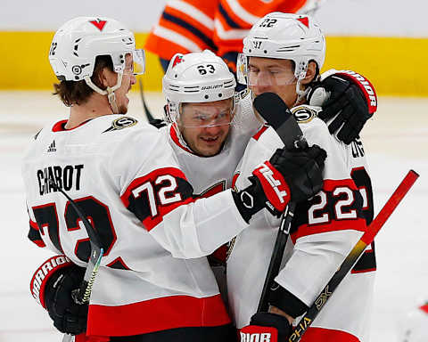 Ottawa Senators forward Evgenii Dadonov (63). Mandatory Credit: Perry Nelson-USA TODAY Sports