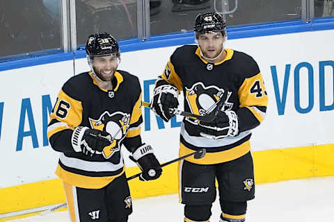 Conor Sheary #43 of the Pittsburgh Penguins. (Photo by Andre Ringuette/Freestyle Photo/Getty Images)