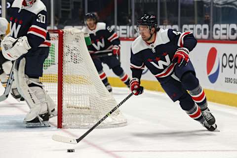 Brenden Dillon, Washington Capitals (Photo by Patrick Smith/Getty Images)