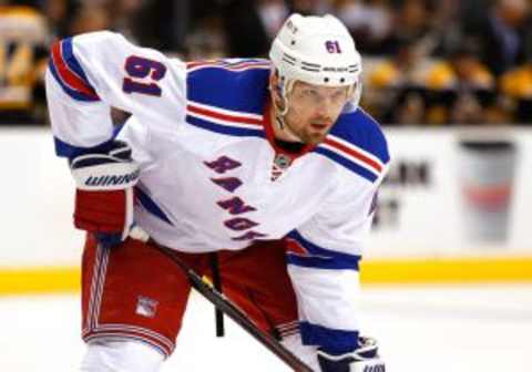 Rick Nash of the N.Y. Rangers