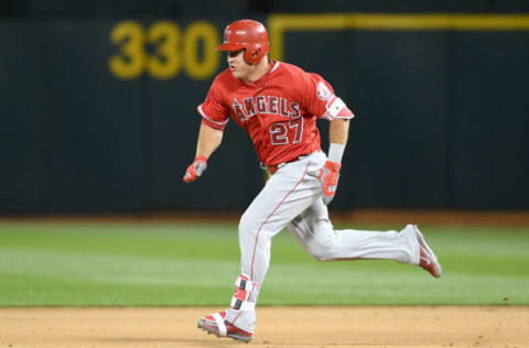 OAKLAND, CA – APRIL 05: Mike Trout