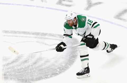 EDMONTON, ALBERTA – AUGUST 31: Joe Pavelski #16 of the Dallas Stars skates against the Colorado Avalanche in Game Five of the Western Conference Second Round during the 2020 NHL Stanley Cup Playoffs at Rogers Place on August 31, 2020 in Edmonton, Alberta, Canada. (Photo by Bruce Bennett/Getty Images)