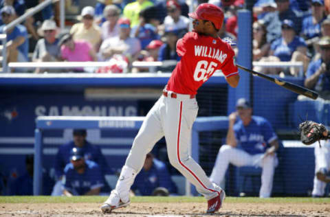 Despite the Clamor for Williams, He’s Only Hitting More Bombs but Nothing Else Has Changed To Warrant a Promotion. Photo by Kim Klement – USA TODAY Sports.