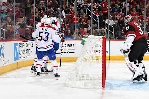 GLENDALE, AZ – DECEMBER 20: Montreal Canadiens (Photo by Norm Hall/NHLI via Getty Images)