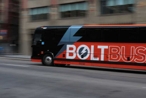 BoltBus, a Greyhound competitor.