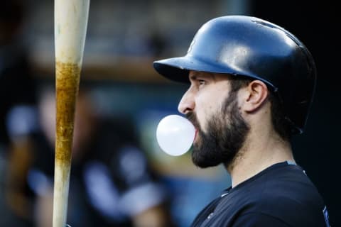 Aug 29, 2016; Detroit, MI, USA; Chicago White Sox right fielder 