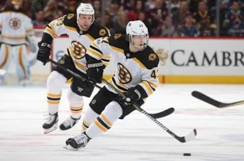 DENVER, CO – OCTOBER 11: Torey Krug